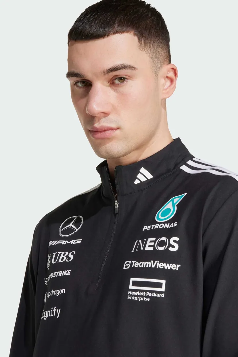Чоловіча чорна спортивна кофта Mercedes AMG Petronas Formula One Team 4