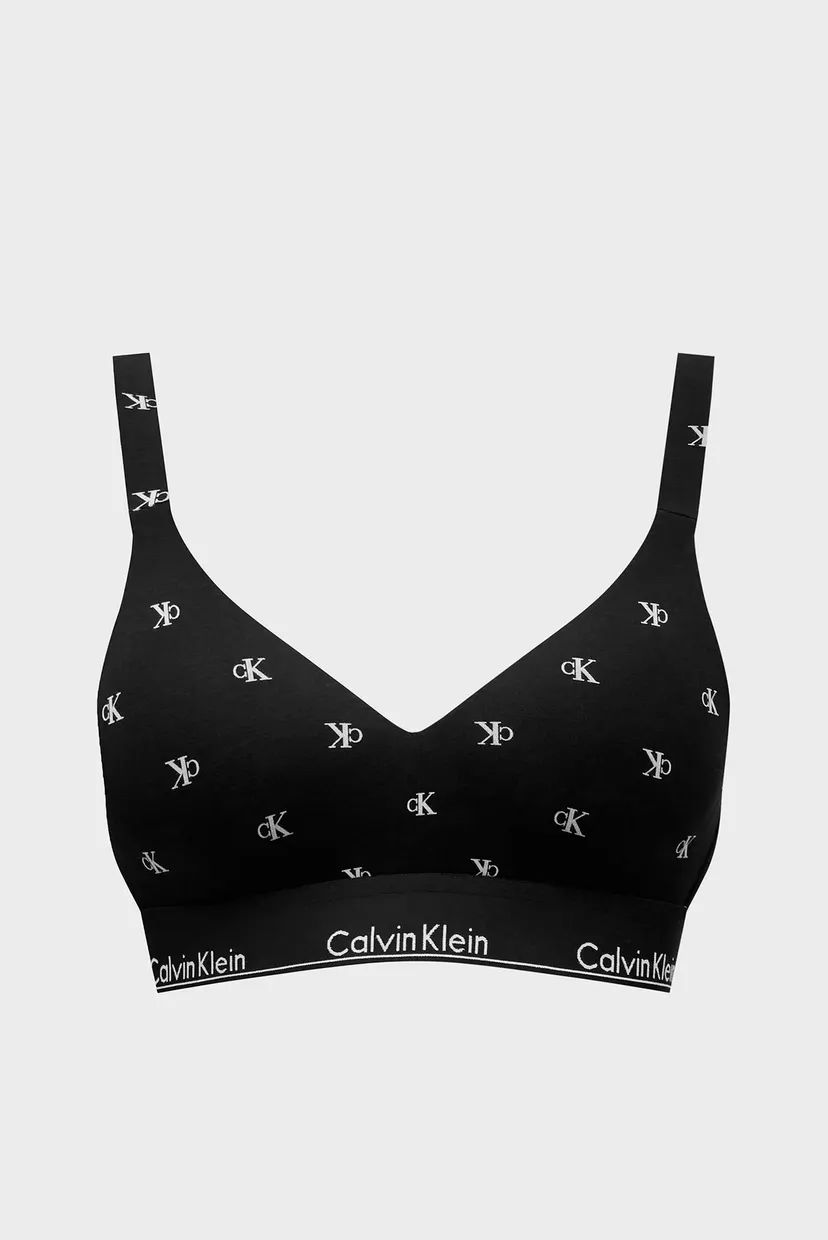 Жіночий чорний бюстгальтер з візерунком LIFT BRALETTE 6