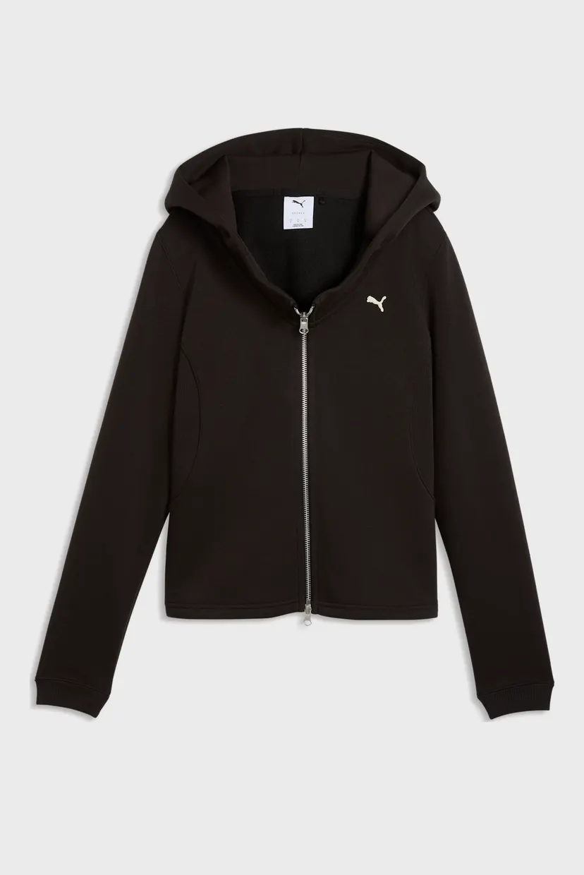 Жіноче чорне худі Select Essentials Full-Zip Hoodie Women 4