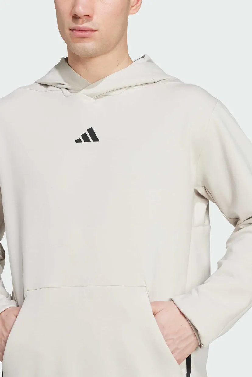 Мужское белое худи Designed for Training 4