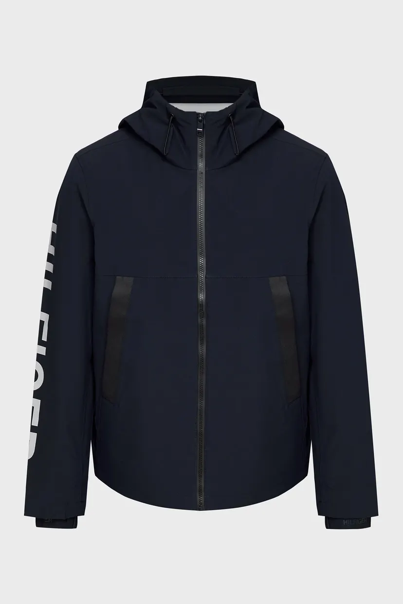 Чоловіча темно-синя куртка IM TECH ESS HOODED JACKET 4
