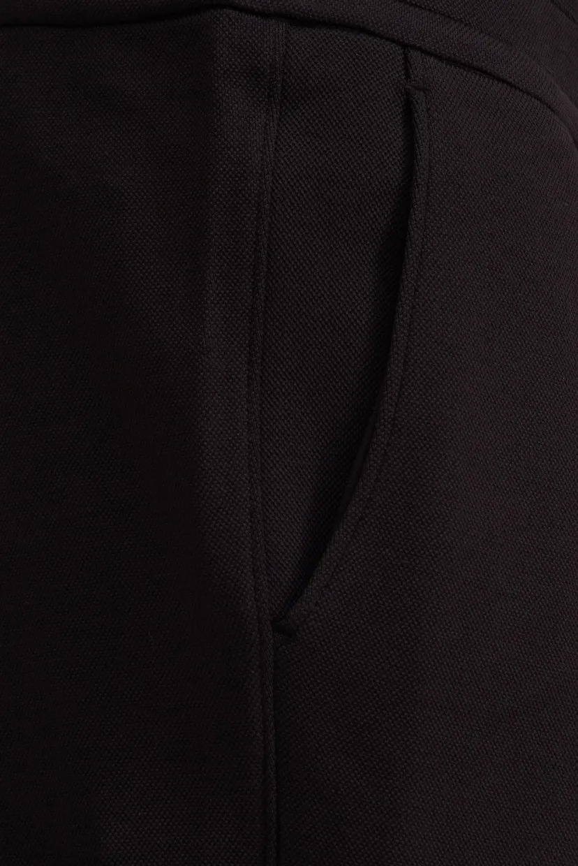 Чоловічі чорні брюки PIQUE TEXTURE 3