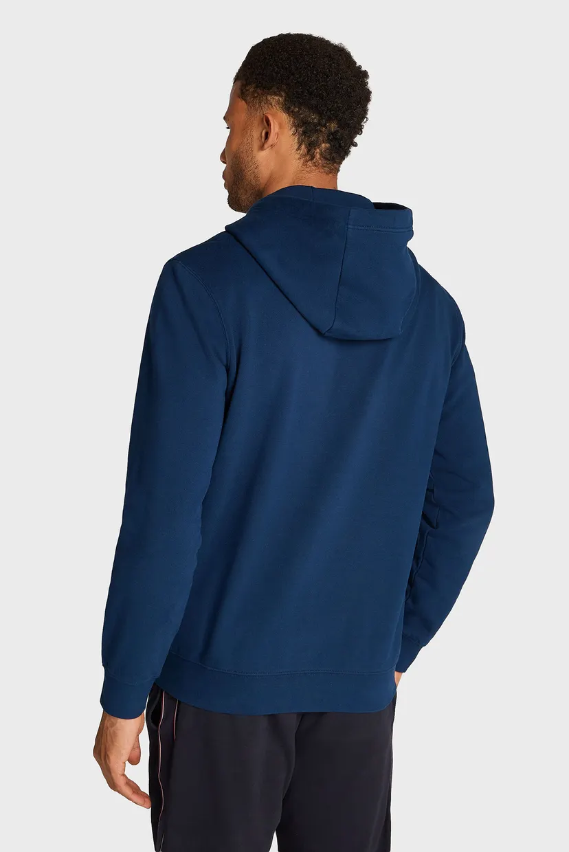 Мужское синее худи SCRIPT HILFIGER STACK HOODY 3