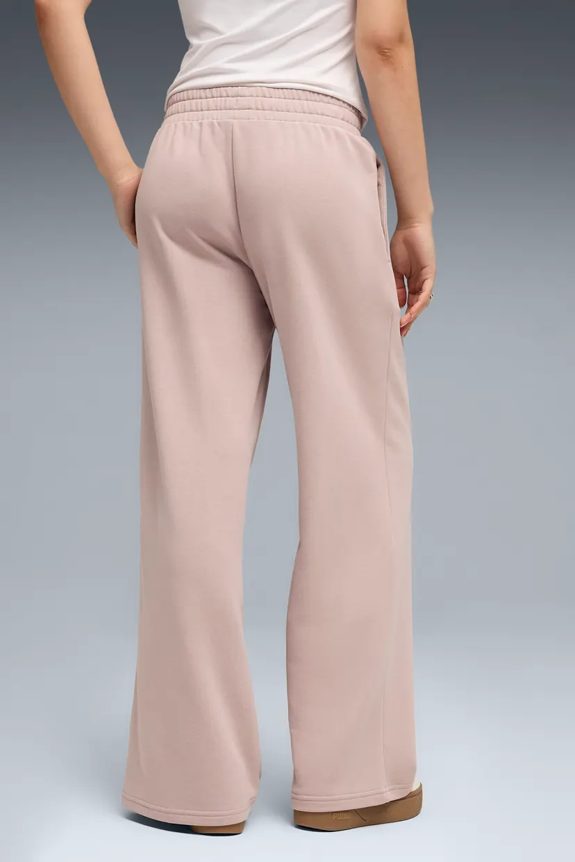 Жіночі пудрові спортивні штани Essentials Wide-Leg Pants Women 3