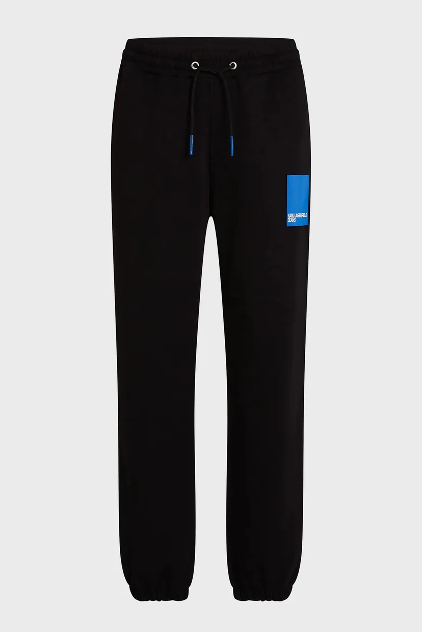 Чоловічі чорні спортивні штани KLJ BOX LOGO REGULAR SWEATPANT 5