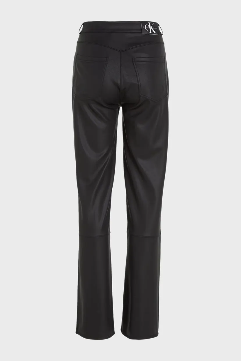 Жіночі чорні брюки COATED MILANO HR STRAIGHT 6
