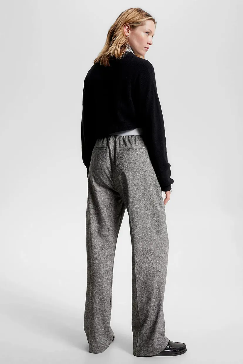 Жіночі сірі брюки STRAIGHT WO BLEND PULL ON 3