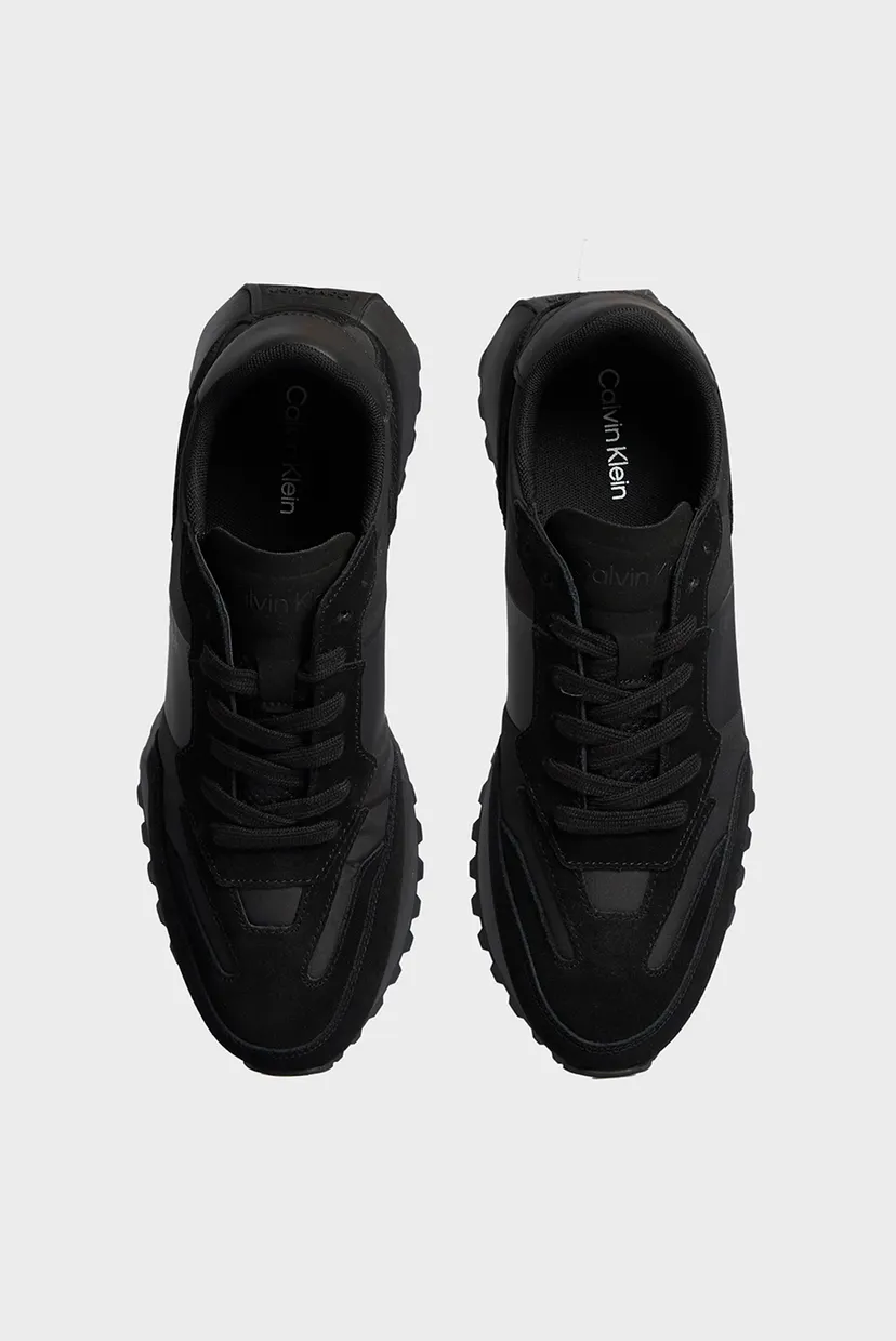 Мужские черные кроссовки LOW TOP LACE UP MIX 4