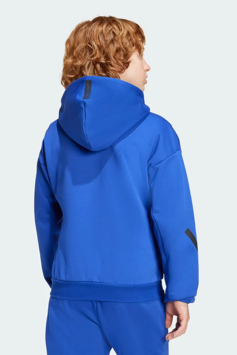 Дитяче синє худі adidas Z.N.E. Full-Zip Kids 7