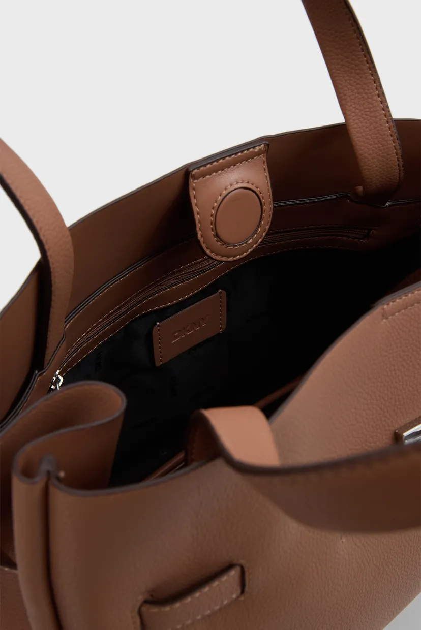 Женская коричневая сумка SATCHEL 5