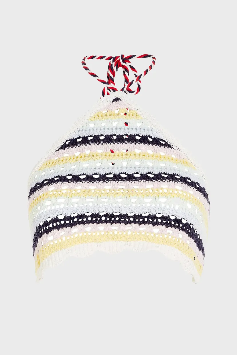 Жіночий топ у смужку TJW SUMMER CROCHET 5
