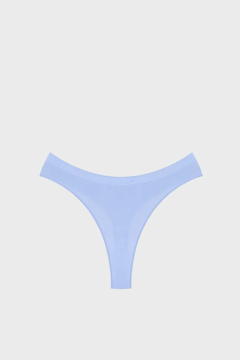 Жіночі сині трусики THONG 7