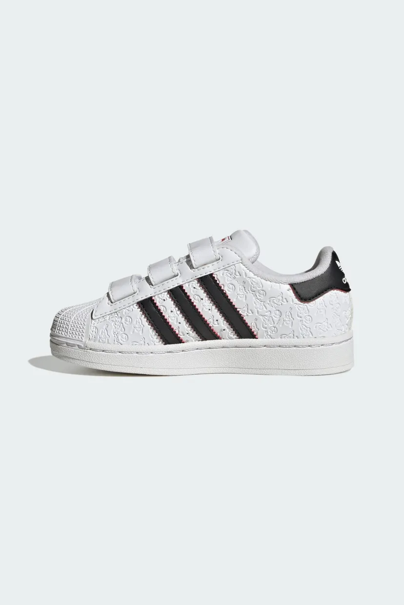 Дитячі білі снікерси ADIDAS DISNEY SUPERSTAR II COMFORT CLOSURE 6