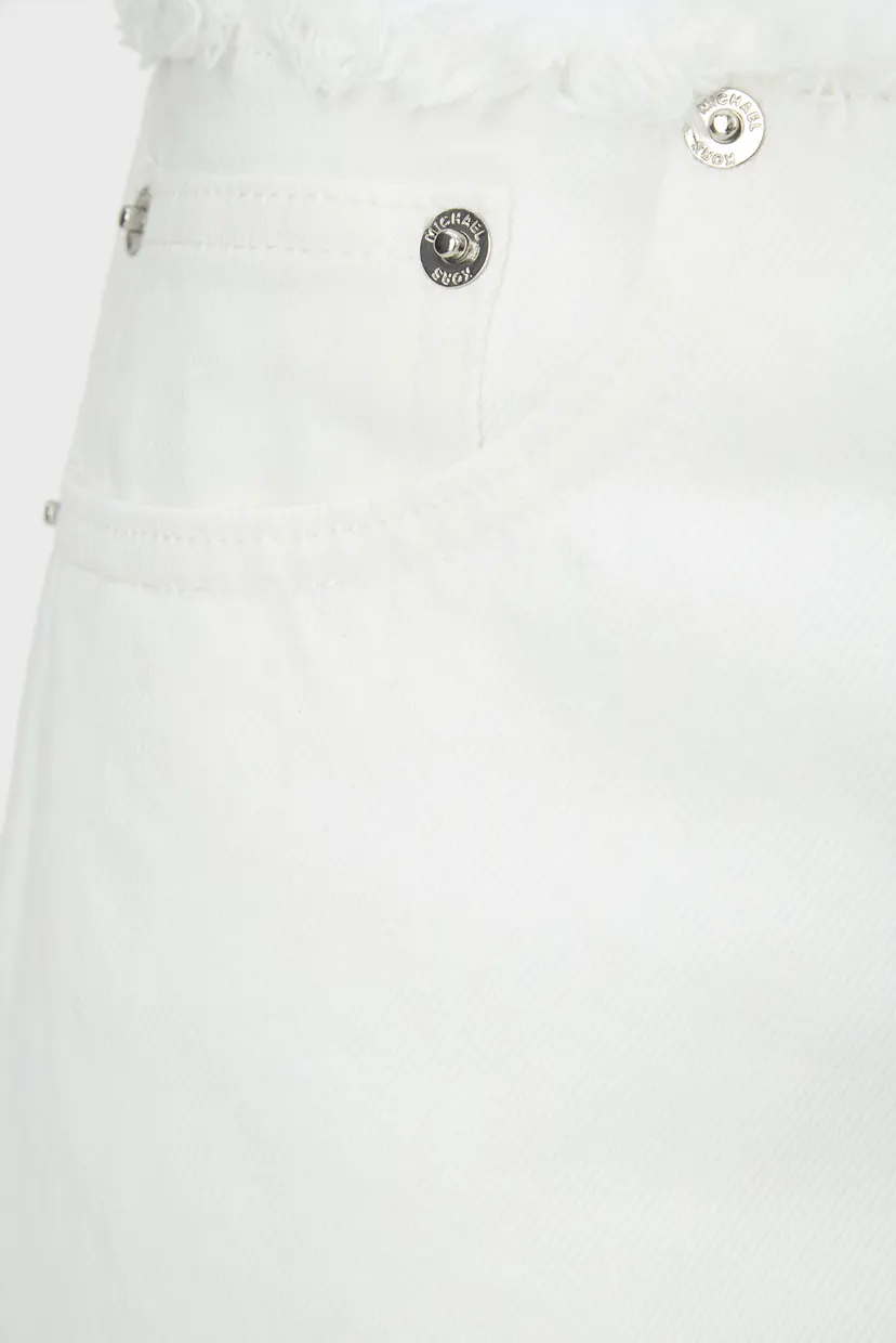 Женские белые джинсы FRAYED WB CROP FLARE JEAN 3