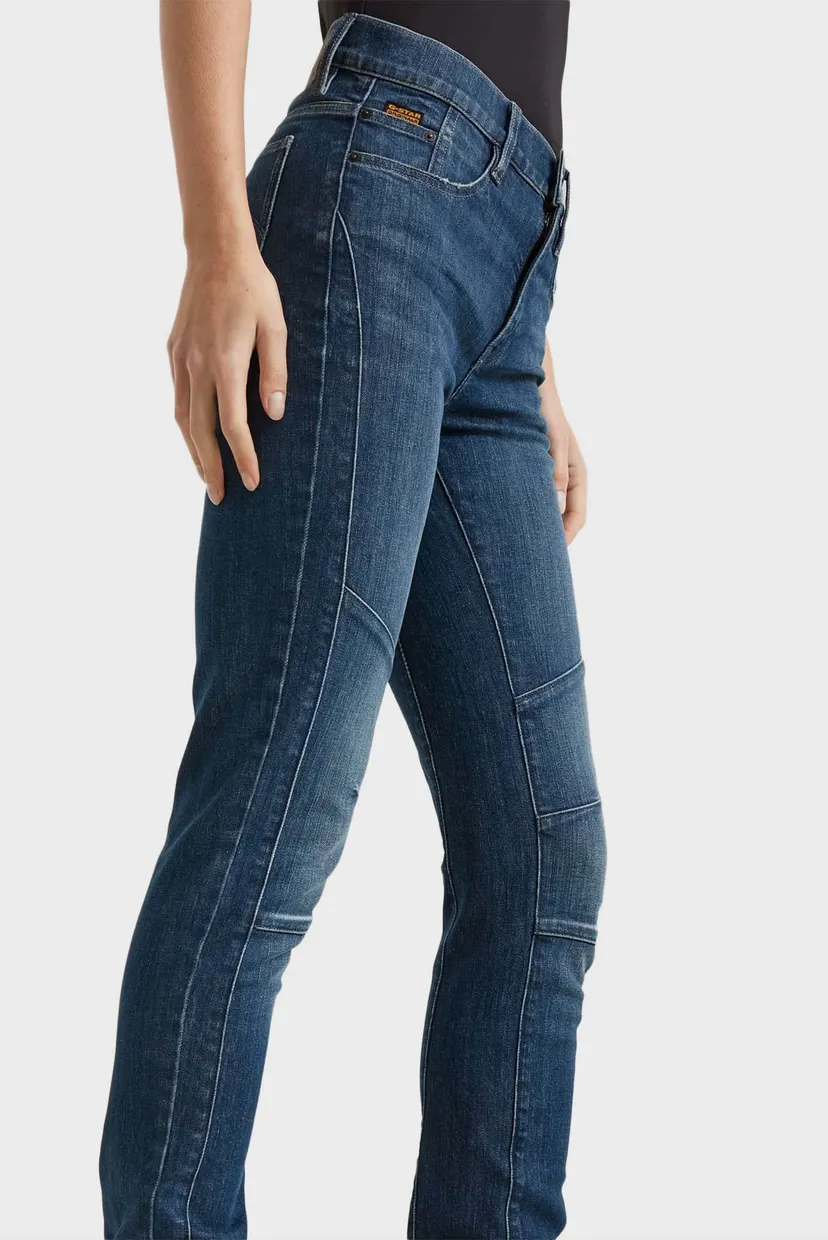 Жіночі темно-сині джинси Ace 2.0 Biker Slim Straight Wmn 3
