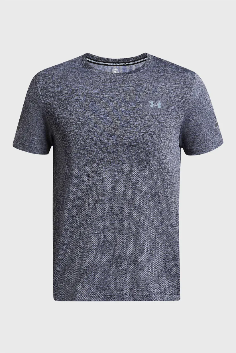 Чоловіча синя футболка UA SEAMLESS STRIDE SS 4