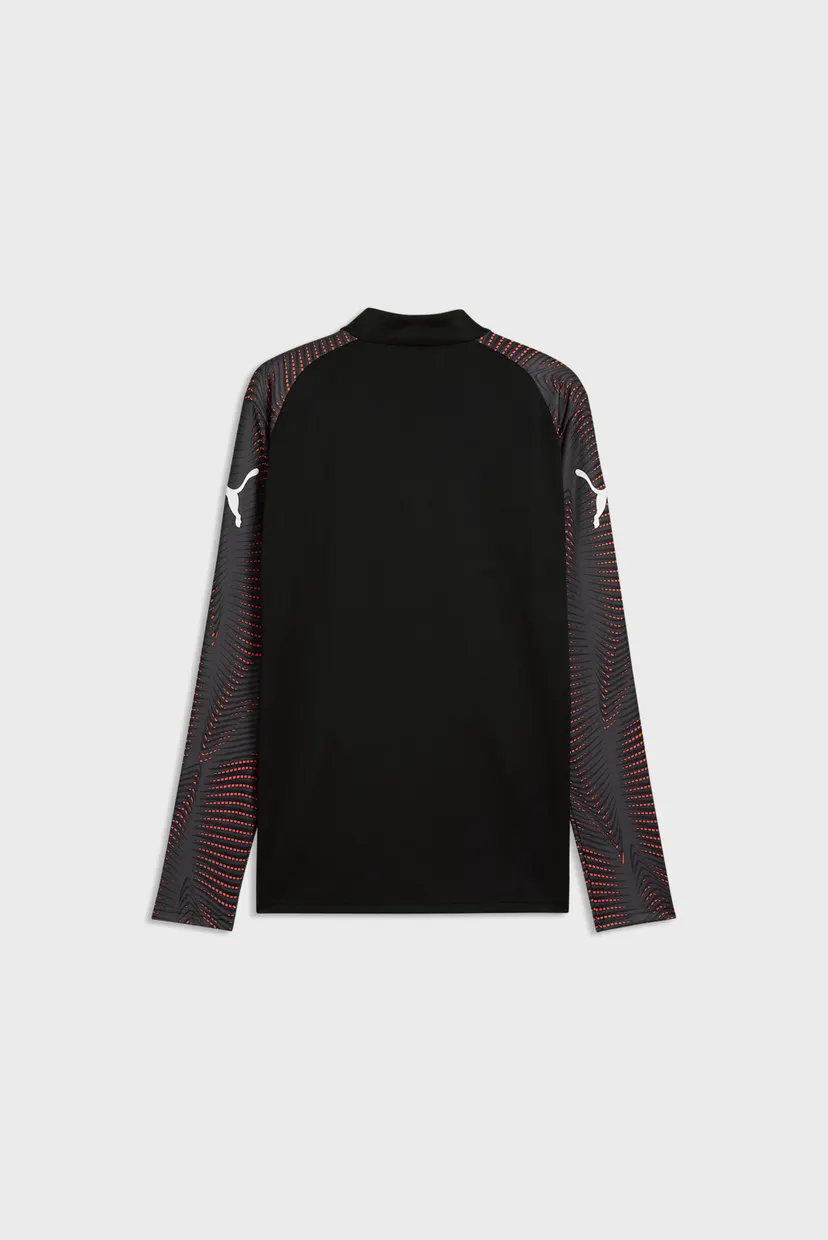 Мужской черный лонгслив individualFINAL Quarter-Zip Football Top Men 5