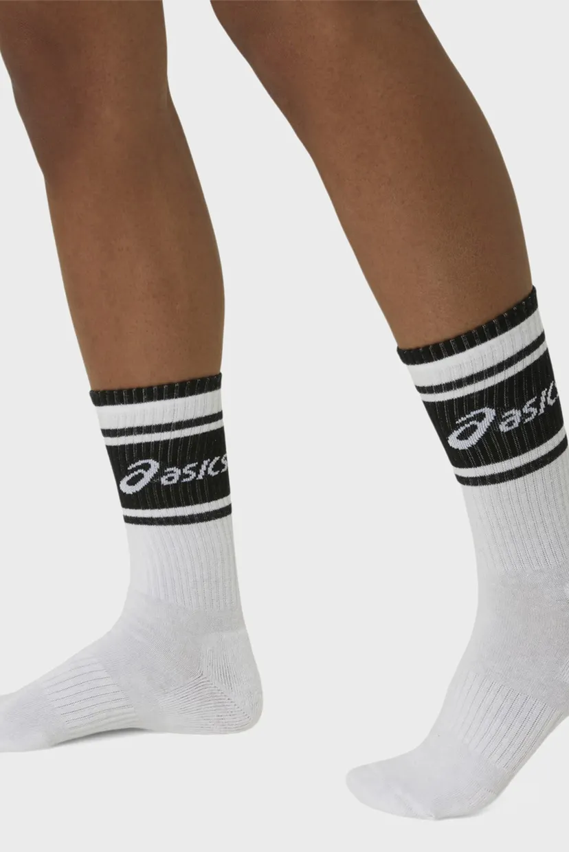 Белые носки (3 пары) ASICS LOGO CREW SOCK 4