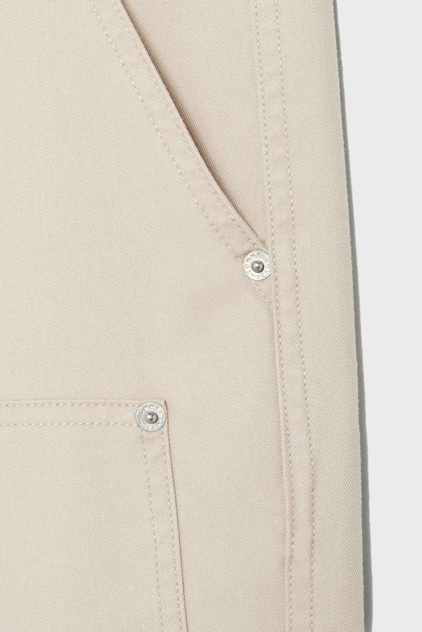 Жіночі бежеві брюки TJCU COTTON TWILL CARPENTER 5