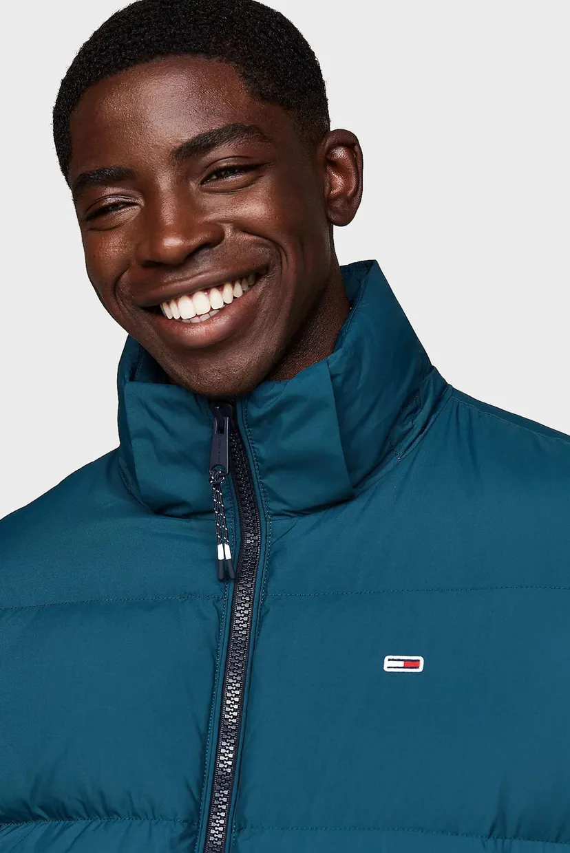 Чоловічий бірюзовий пуховик TJM ESSENTIAL DOWN JACKET EXT 5