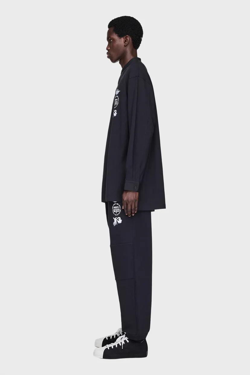 Мужские черные спортивные брюки Y-3 Cuffed 4