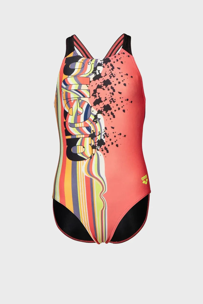 Детский коралловый купальник PALETTE SWIMSUIT SWIM PRO BACK 3