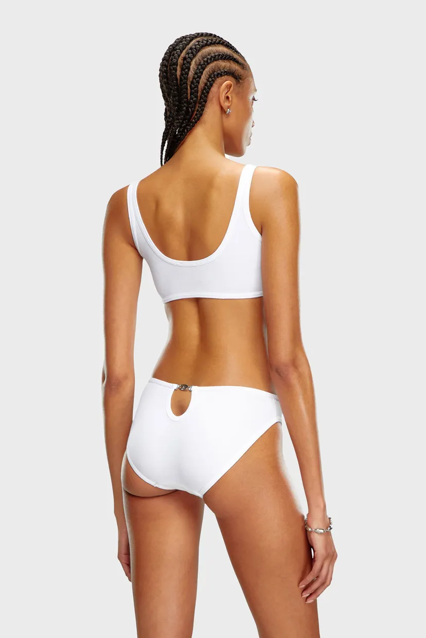 Жіночі білі трусики UFPN-D-OVAL-HIGH-WAISTED-BRIEF MUTANDE 3