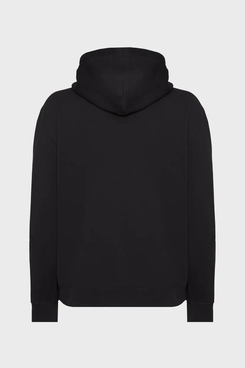 Чоловіче чорне худі 350GSM FLEECE 7
