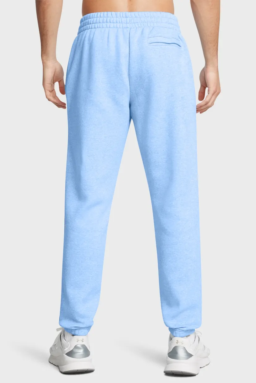 Чоловічі блакитні спортивні штани UA Essential Fleece Jogger 3