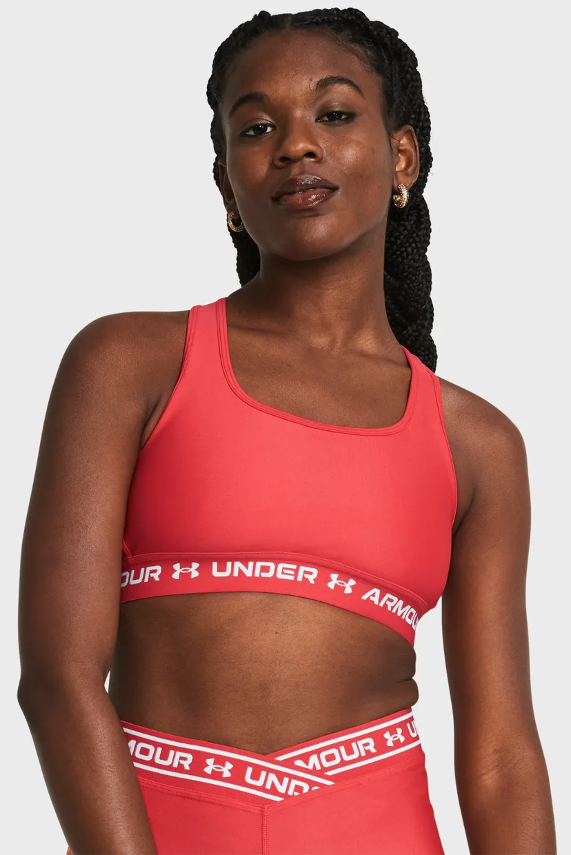 Женский красный топ Crossback Mid Bra 3