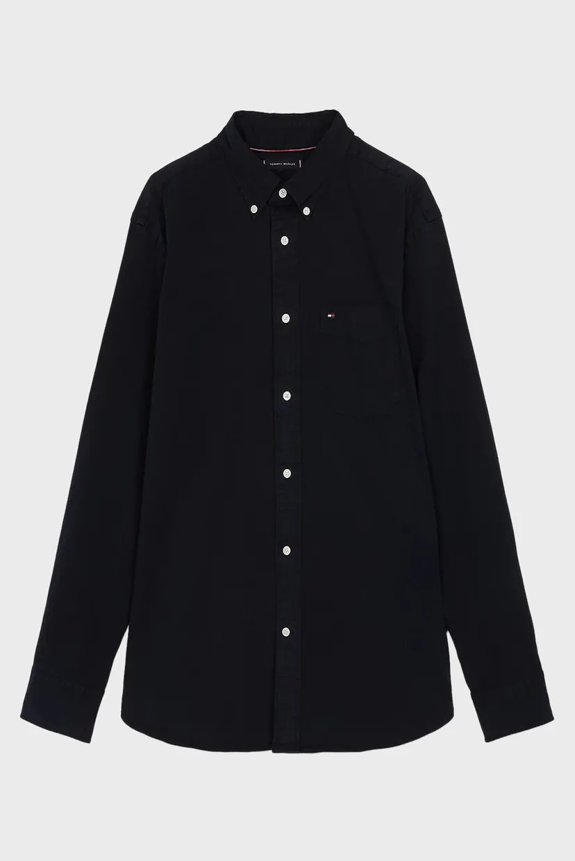Чоловіча темно-синя сорочка GMD TWILL SOLID SHIRT 5