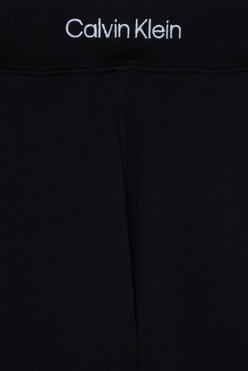 Детские черные спортивные брюки EMBROIDERY TERRY 3