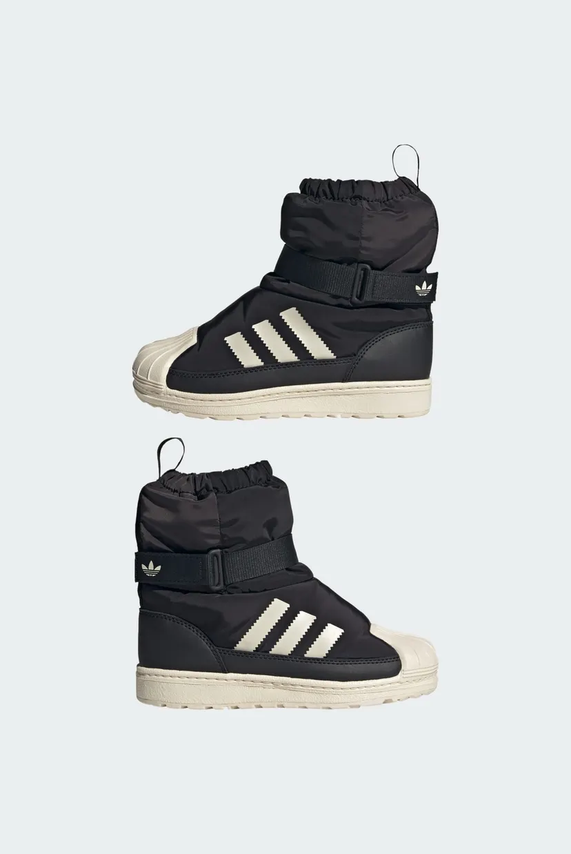 Дитячі чорні дутики Superstar 360 Winterized Kids 7