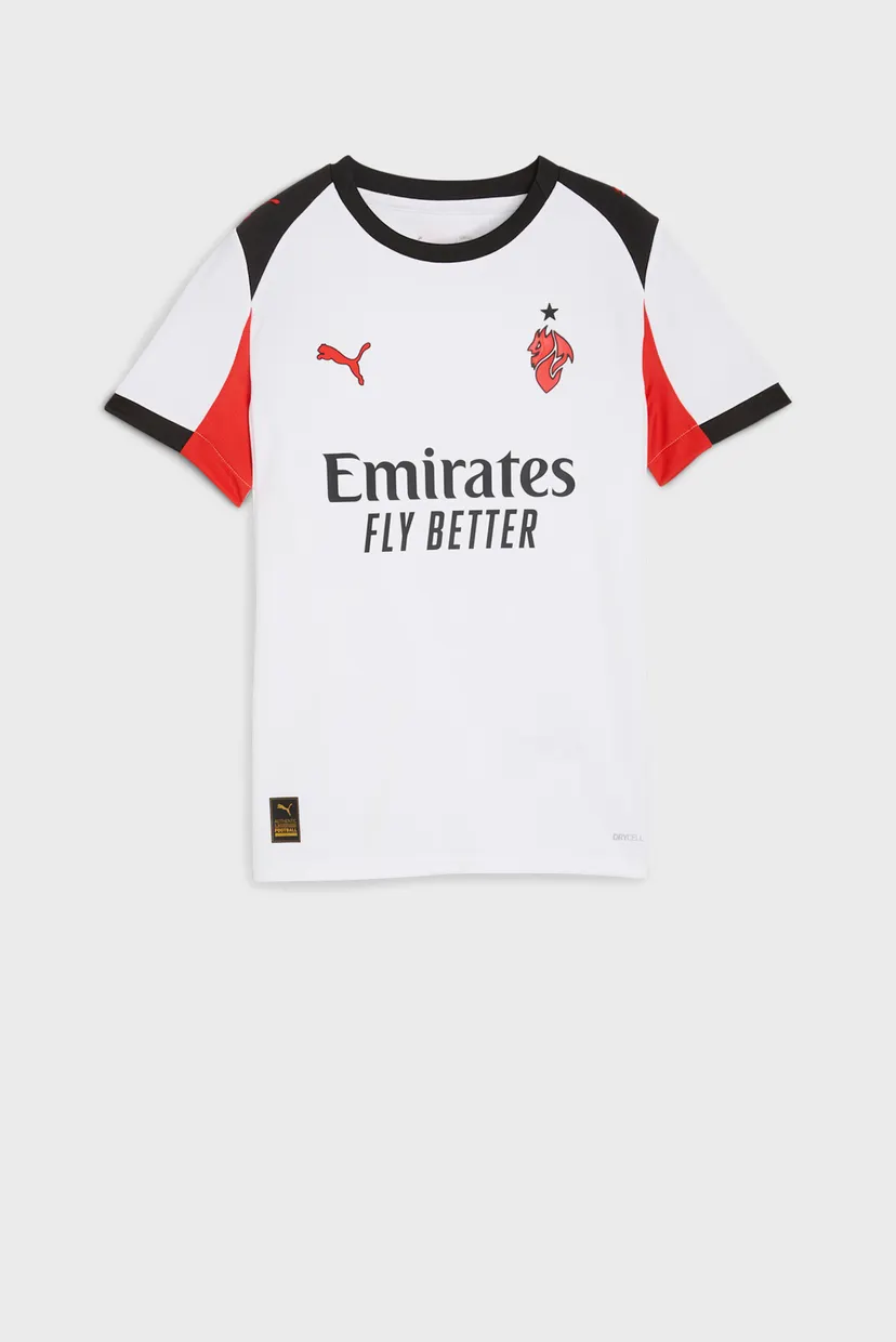 Детская белая футболка AC Milan 25/26 Away Jersey Youth 4