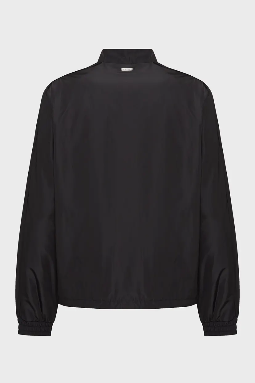 Мужская черная ветровка LT WT NYLON MOCK NECK 5