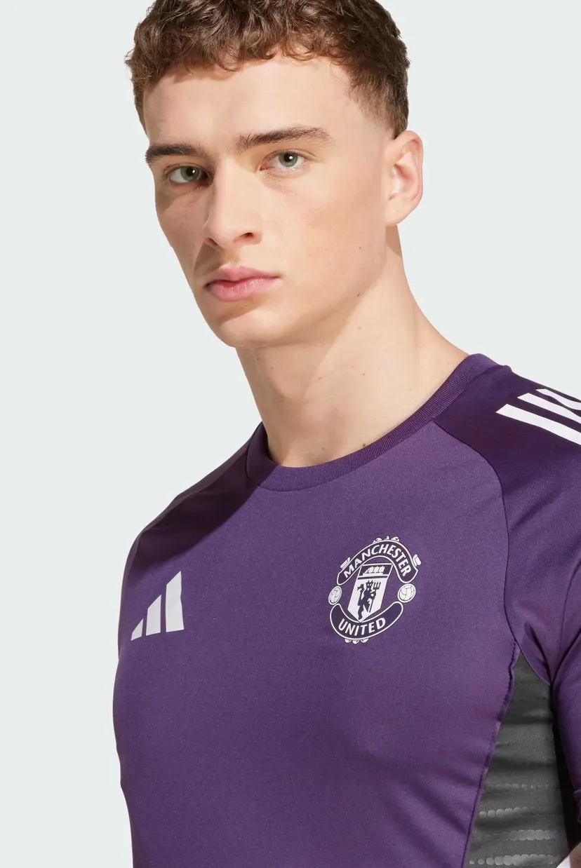 Мужская фиолетовая футболка Manchester United Tiro 25 Competition 4