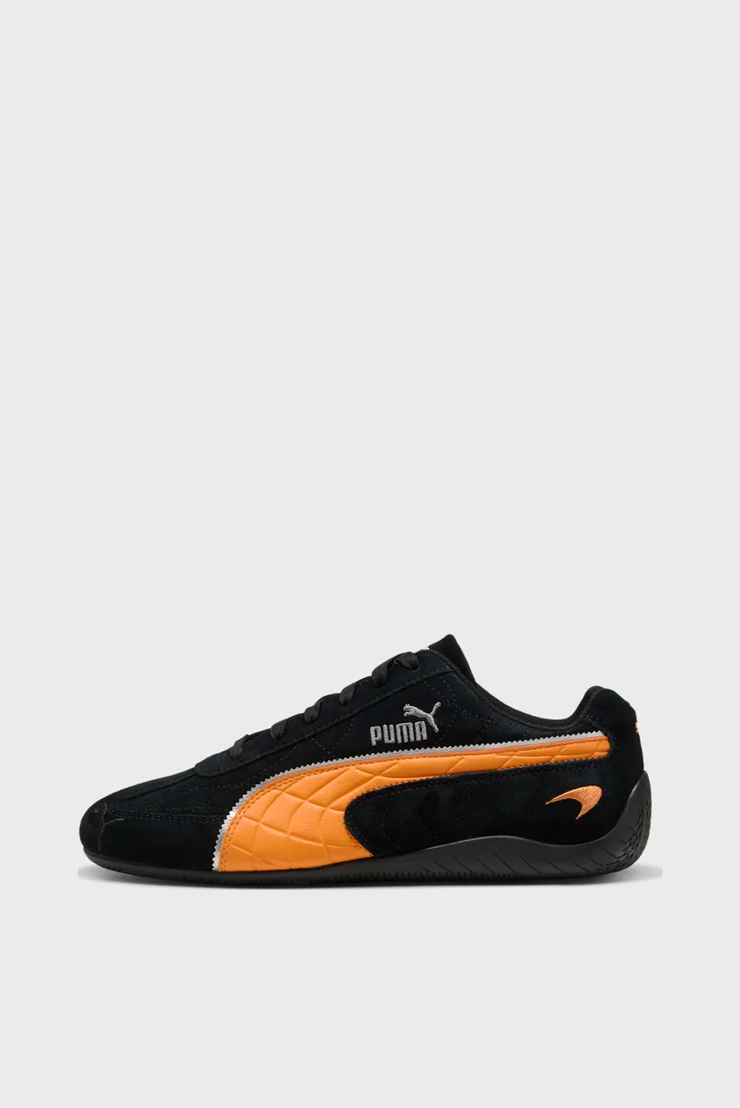 Черные замшевые кроссовки McLAREN RACING Speedcat Sneakers Unisex 3