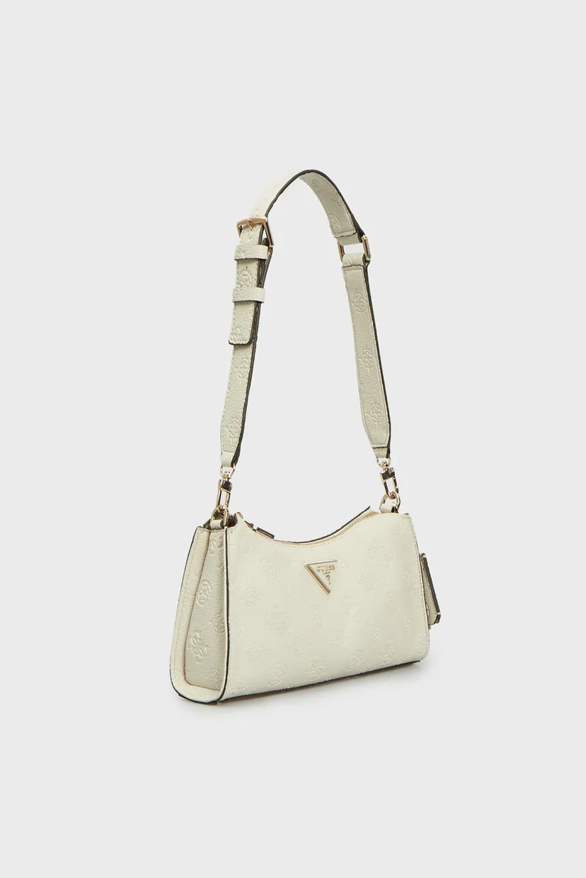 Жіноча біла сумка CRESIDIA TOP ZIP SHOULDER BAG 3