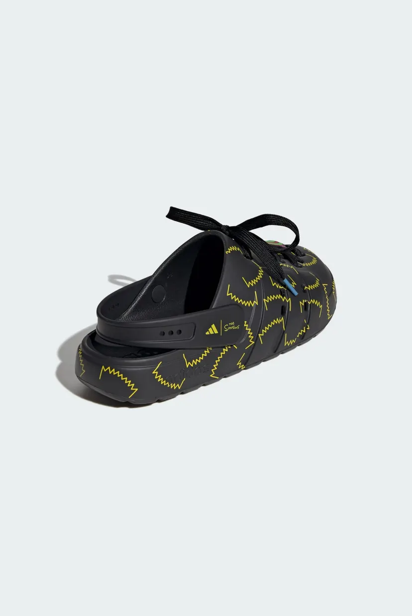 Чорні клоги ADIDAS THE SIMPSONS ADILETTE 5