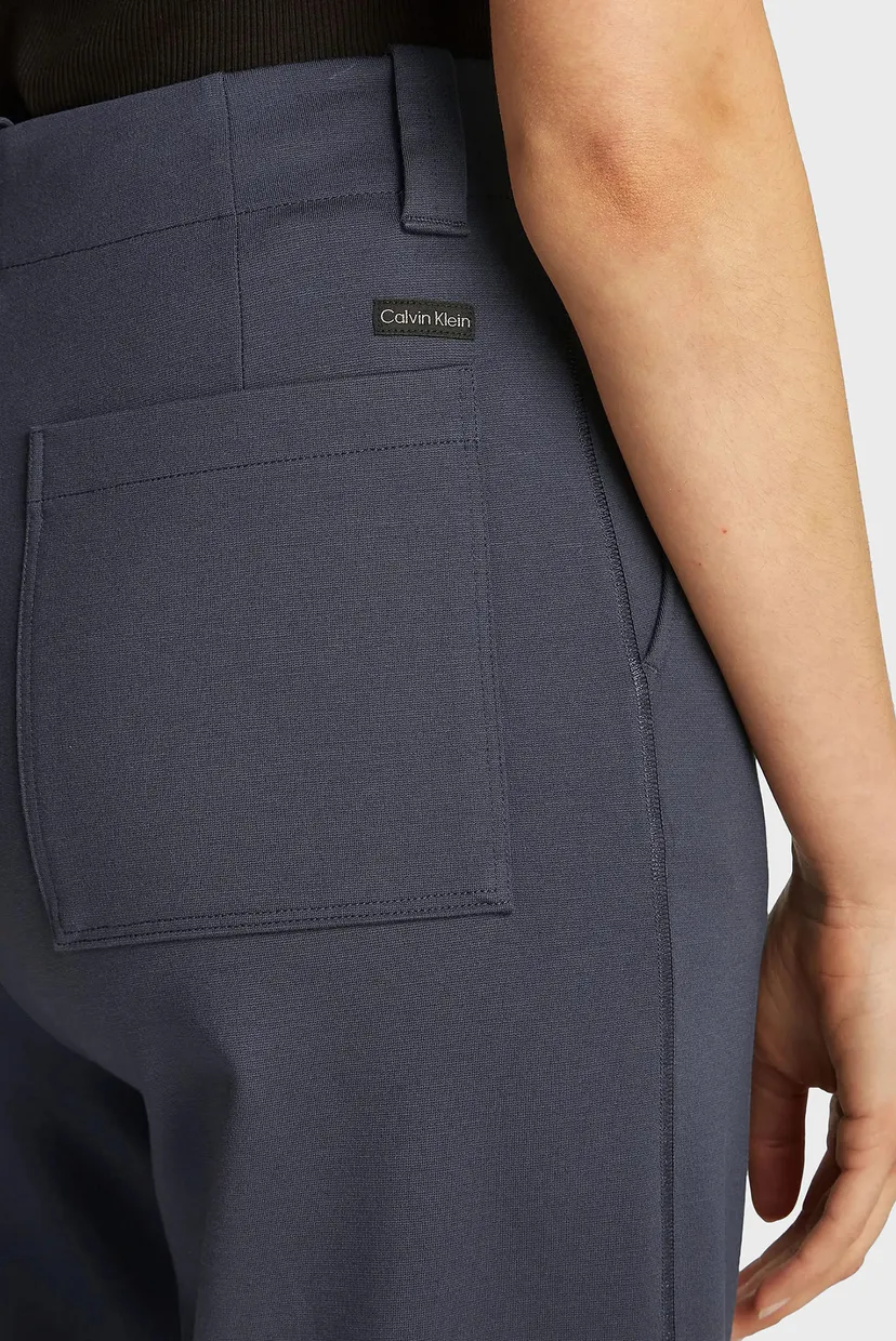 Женские темно-синие брюки MILANO STRAIGHT PANTS 5