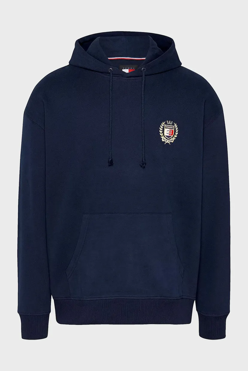 Чоловіче темно-синє худі TJM REG TJ FLAG CREST HOOD EXT 5