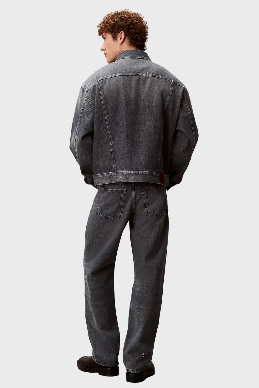 Мужская синяя джинсовая куртка STONE TRUCKER 4