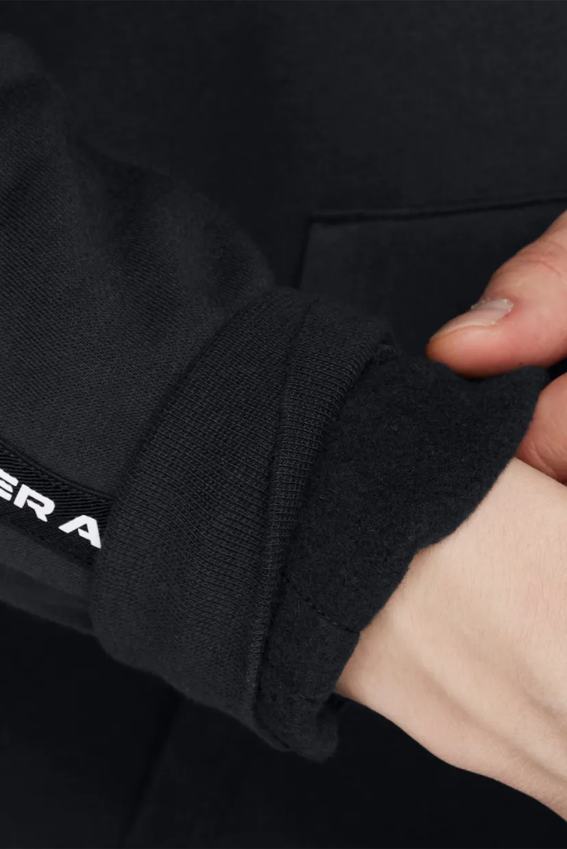 Чоловіче чорне худі UA Icon Fleece HD Taping 4