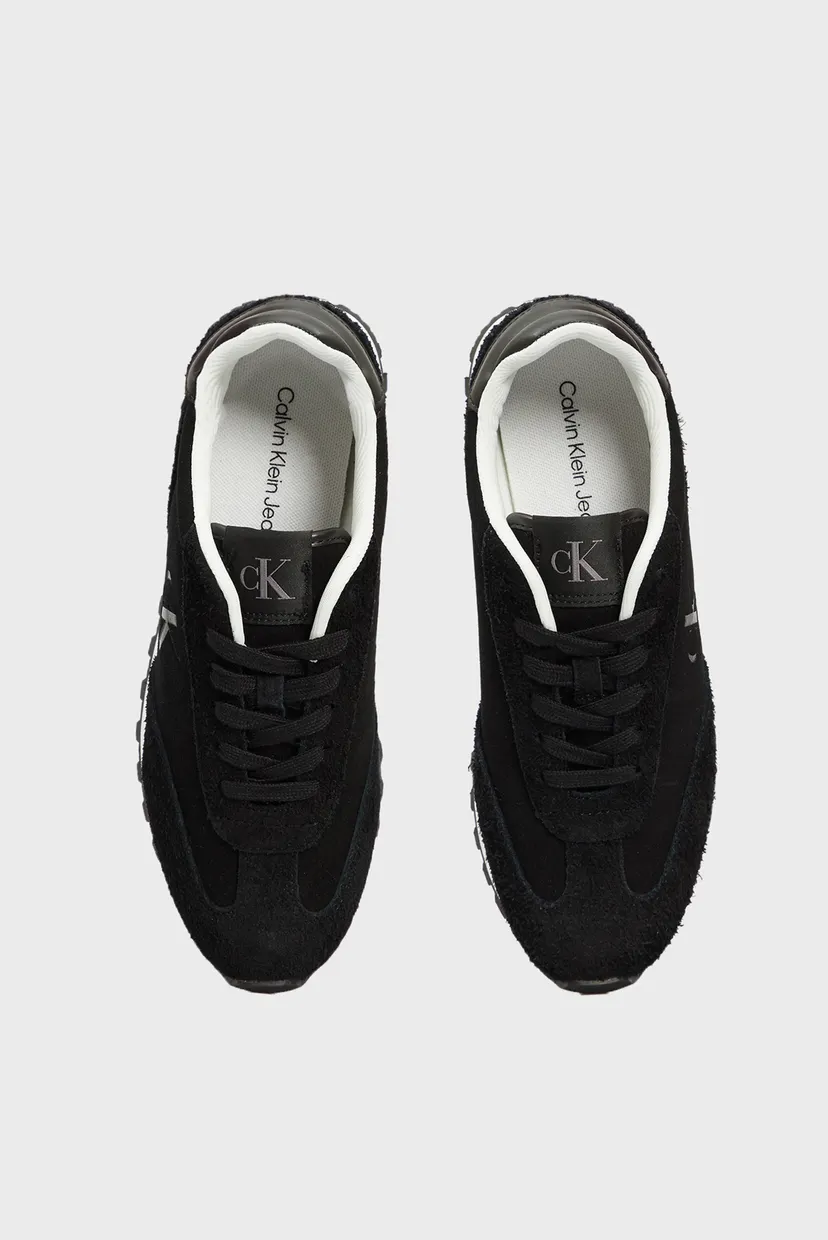 Женские черные замшевые кроссовки RUNNER LACEUP ML SUEDE 4