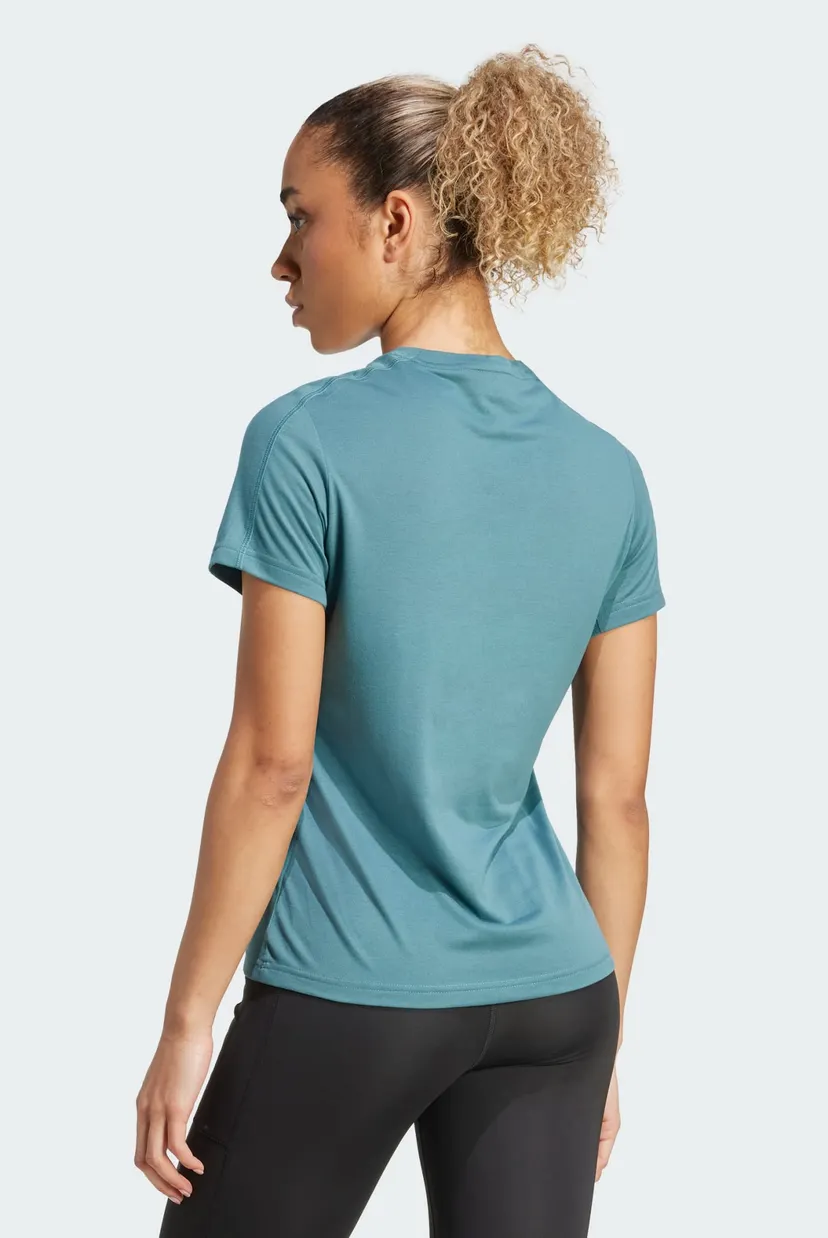 Жіноча зелена футболка AEROREADY Train Essentials adidas JY4571
