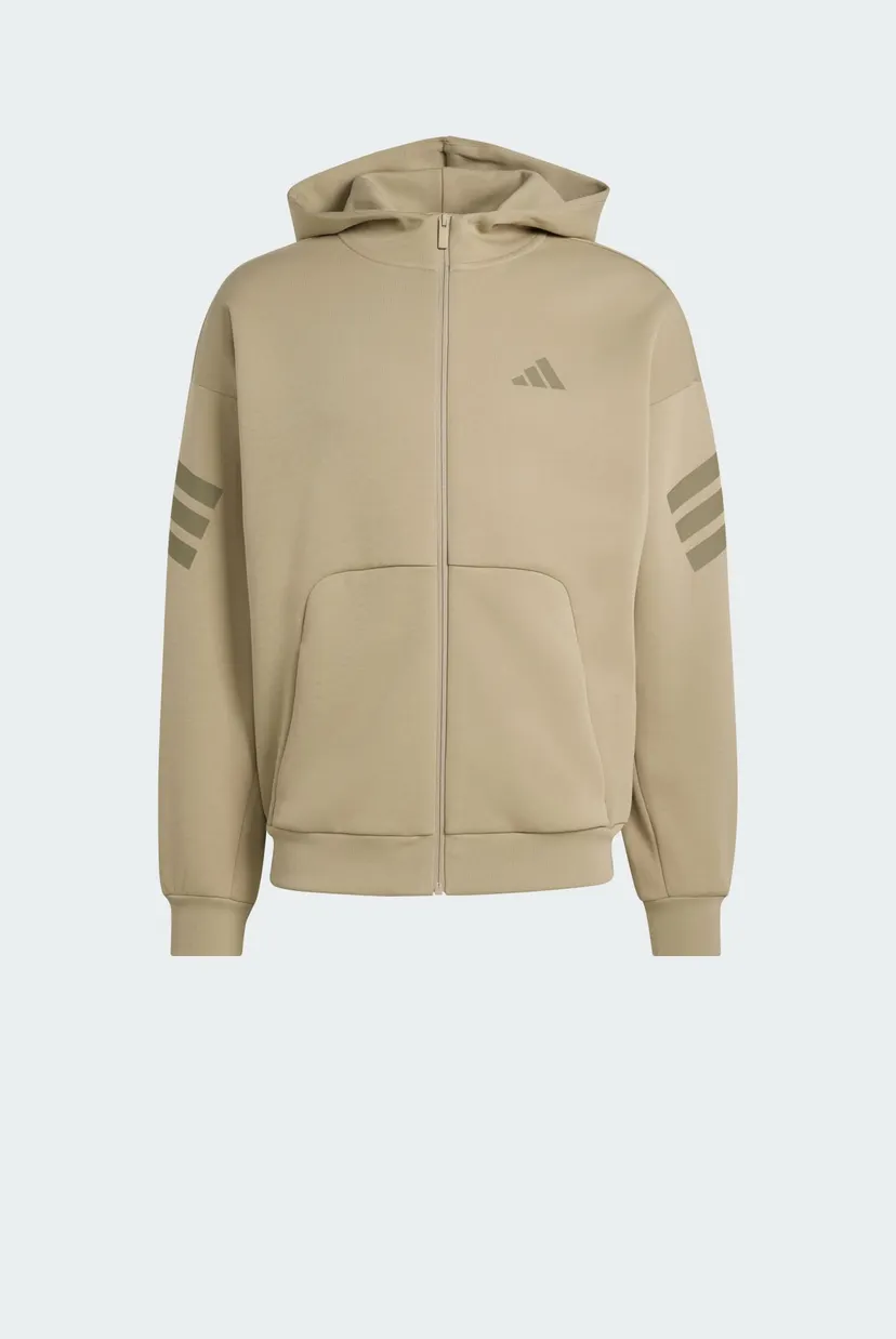 Мужское бежевое худи Future Icons 3-Stripes 6