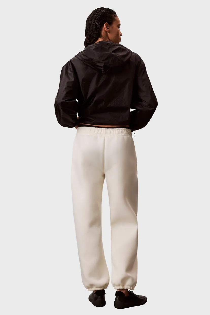 Женские белые спортивные брюки RELAXED SCUBA JOGGER 4