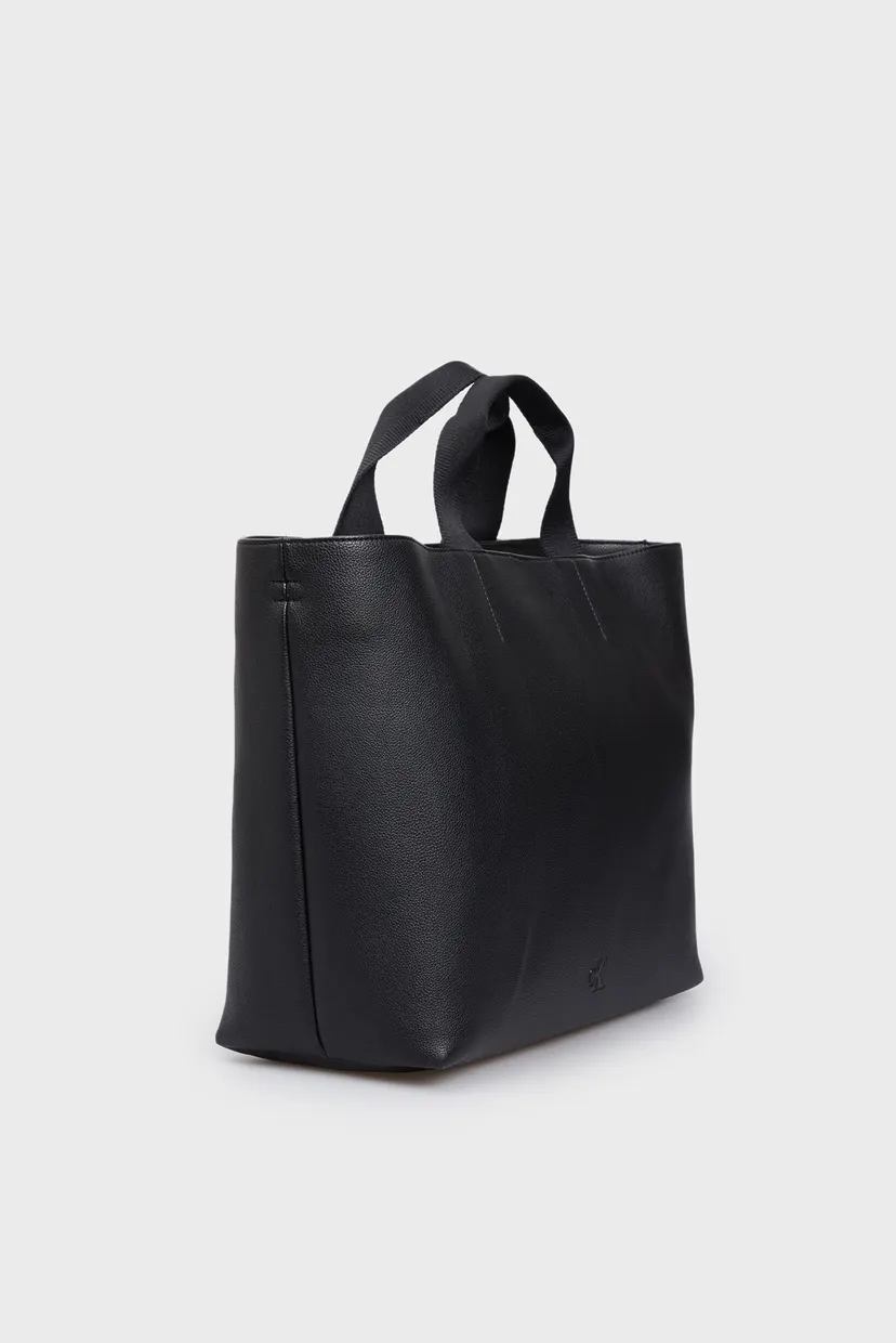 Жіноча чорна сумка ULTRALIGHT TOTE PU 3
