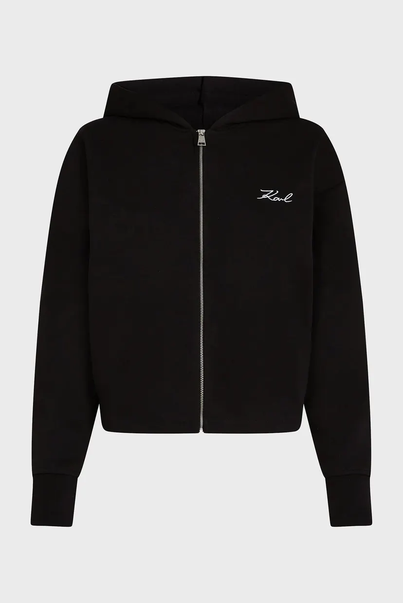 Жіноче чорне худі Hem Signature 5