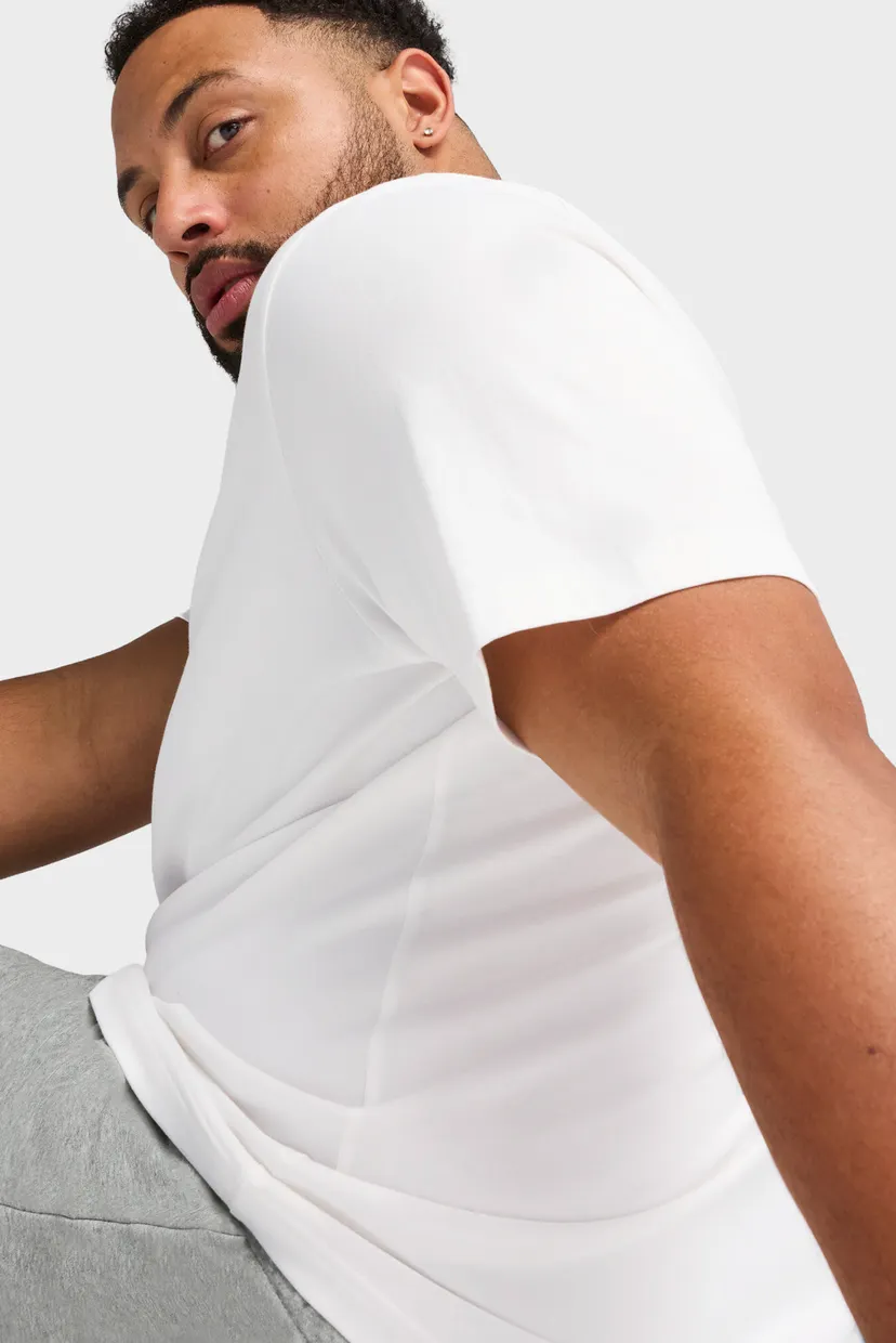 Мужская белая футболка Essentials Small No. 1 Logo Tee Men 5